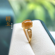 ��Ȼ�������������ָŮ��S925���y��������ָ�ɳ��b���C��