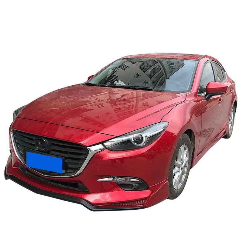 Suitable for 14-18 Mazda 3 Axela Body Kit Modification Parts, Including Front Spoiler, Side Skirts, and Rear Lip, Wholesale