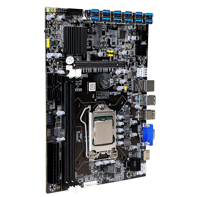Плата материнская Portal Table New CPU 2*DDR3 B75-12u с интерфейсом 1155