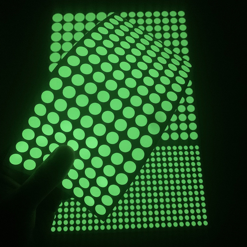 392 Luminous Dot Wall Stickers Fluorescent Stickers Kidsren's Room Wall DIY Self-Adhesive Decorative Star Switch Luminous Stickers