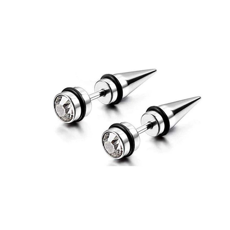 16G labret stud size and finish detail