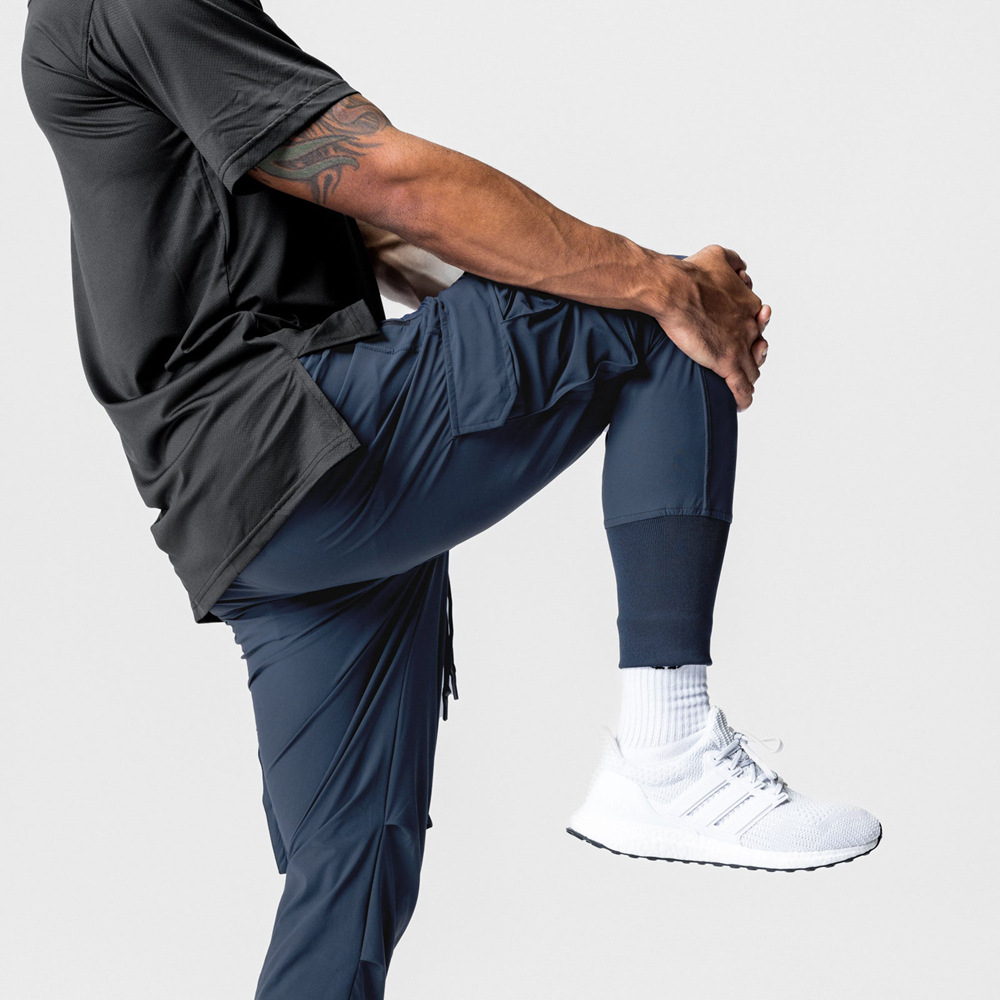 Herren Freizeithose Für Sport Und Training Mit Elastischem Bund_voghion.com