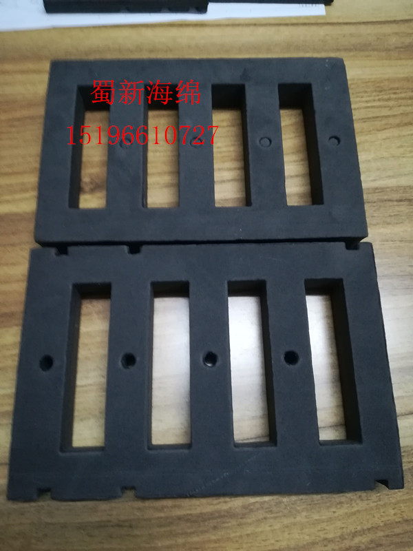 厂家供应黑色EVA硬泡沫成型异形缓冲包装/雕刻成型泡沫