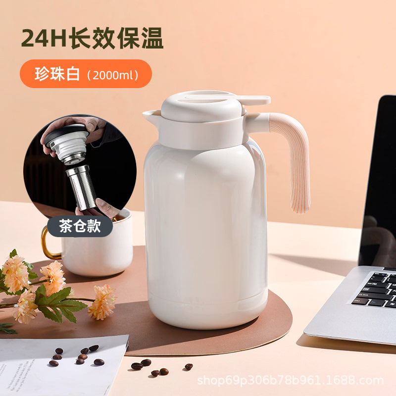 316 de acero inoxidable tetera estofada olla térmica miso antiguo té blanco cáscara de mandarina olla estofada Shangming cafetera hervidor