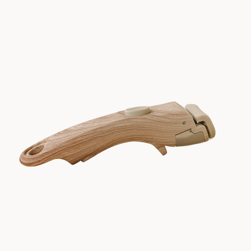 Sartén y olla antiadherente con mango desmontable, apta para cocina doméstica y camping, ideal para freír y saltear.