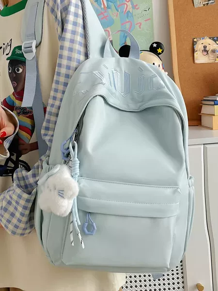 2 New Models of Large-Capacity Backpacks, Simple and Lightweight Campus Computer Backpacks, High School Students, Junior High School Girls' School Bags