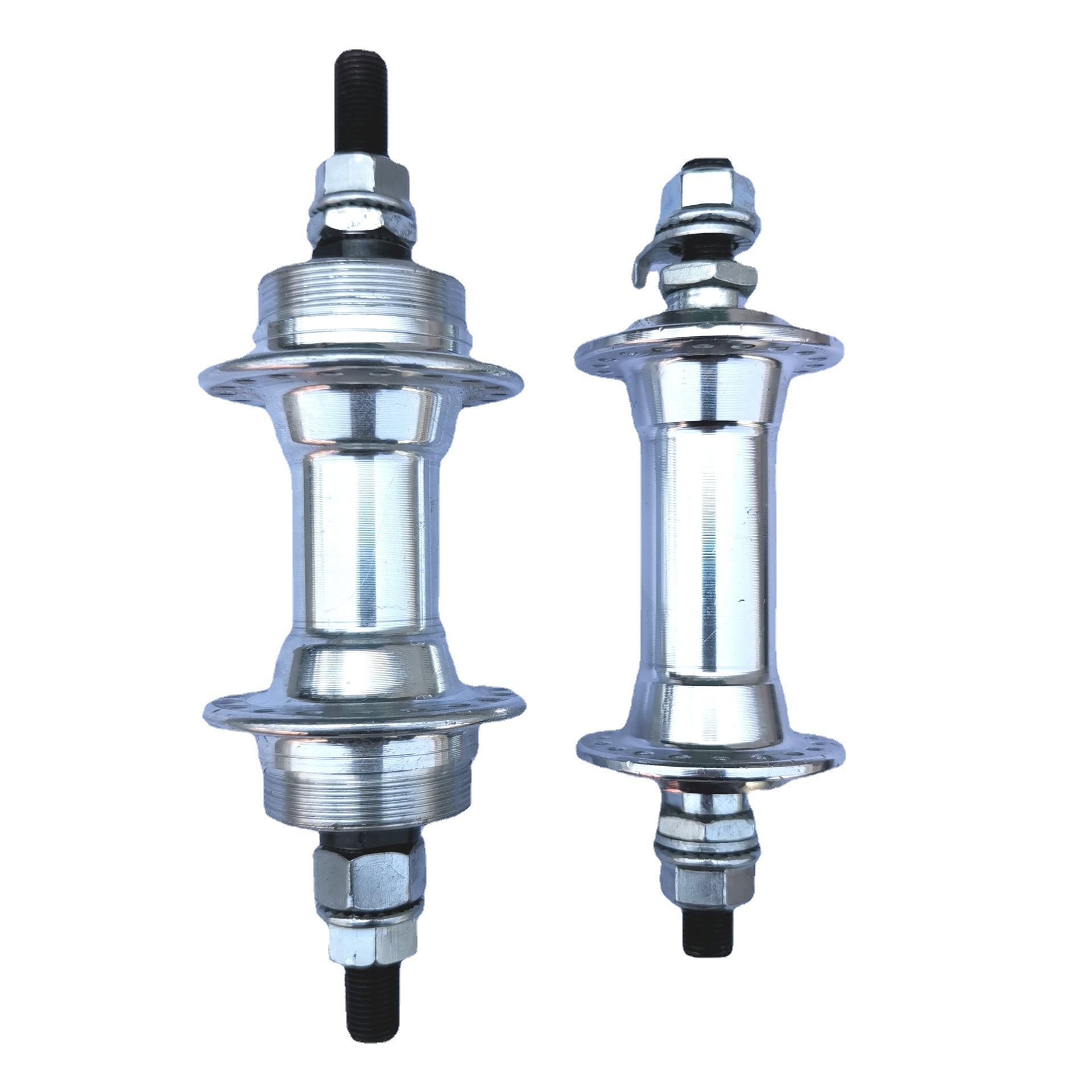 Bicicleta antigua aleación de aluminio cubo bicicleta de montaña bicicleta delantera y trasera eje aluminio de cuero disco giratorio freno disco bola bicicleta