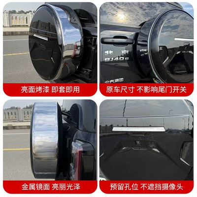 Suitable for 13-26 models of: Spare wheel cover