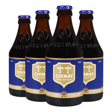 比利时原装进口智玫智美蓝帽啤酒330ml*24瓶装修道院
