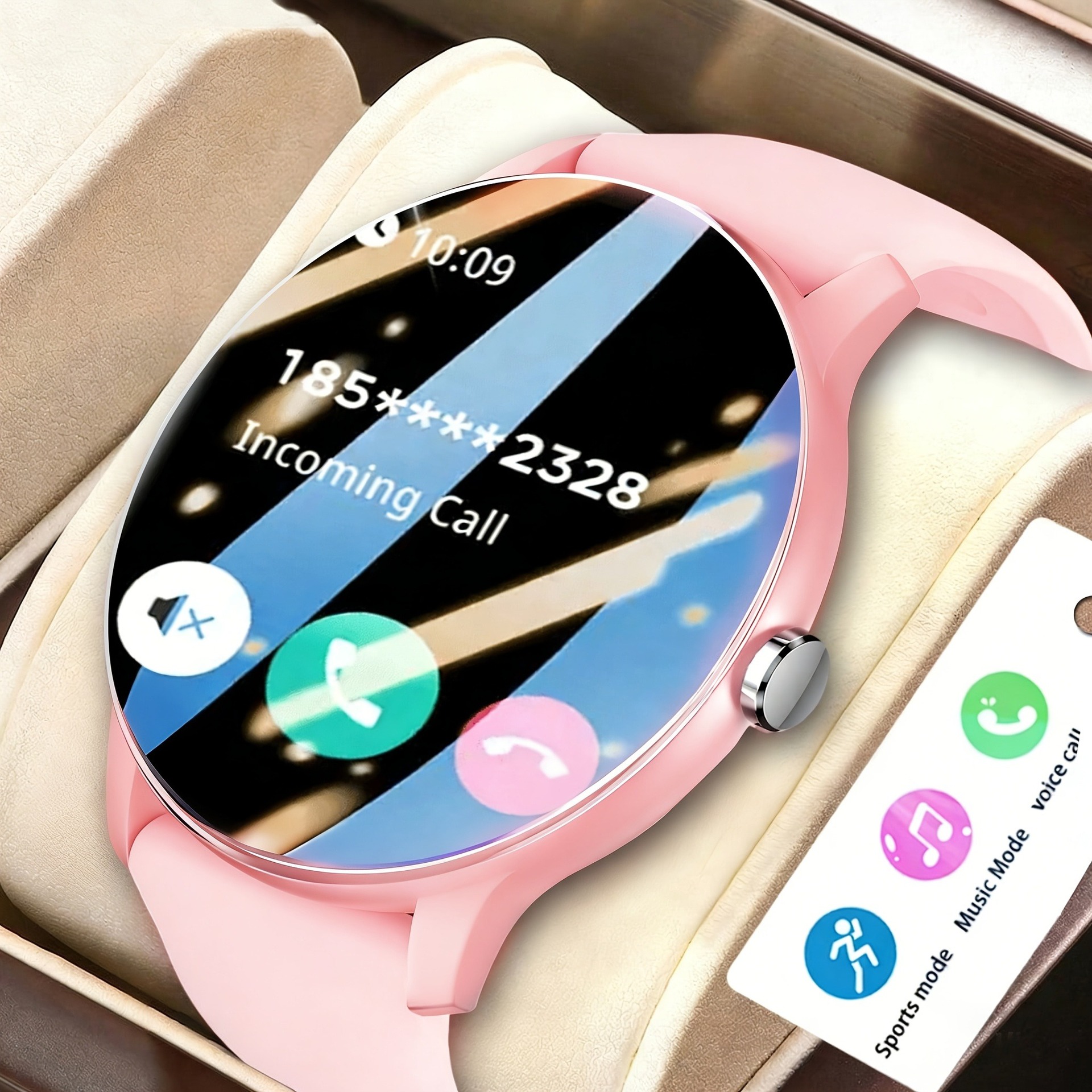 Reloj inteligente de pantalla táctil Z68 transfronterizo para hombres y mujeres, reloj deportivo de fitness compatible con teléfonos Xiaomi Huawei