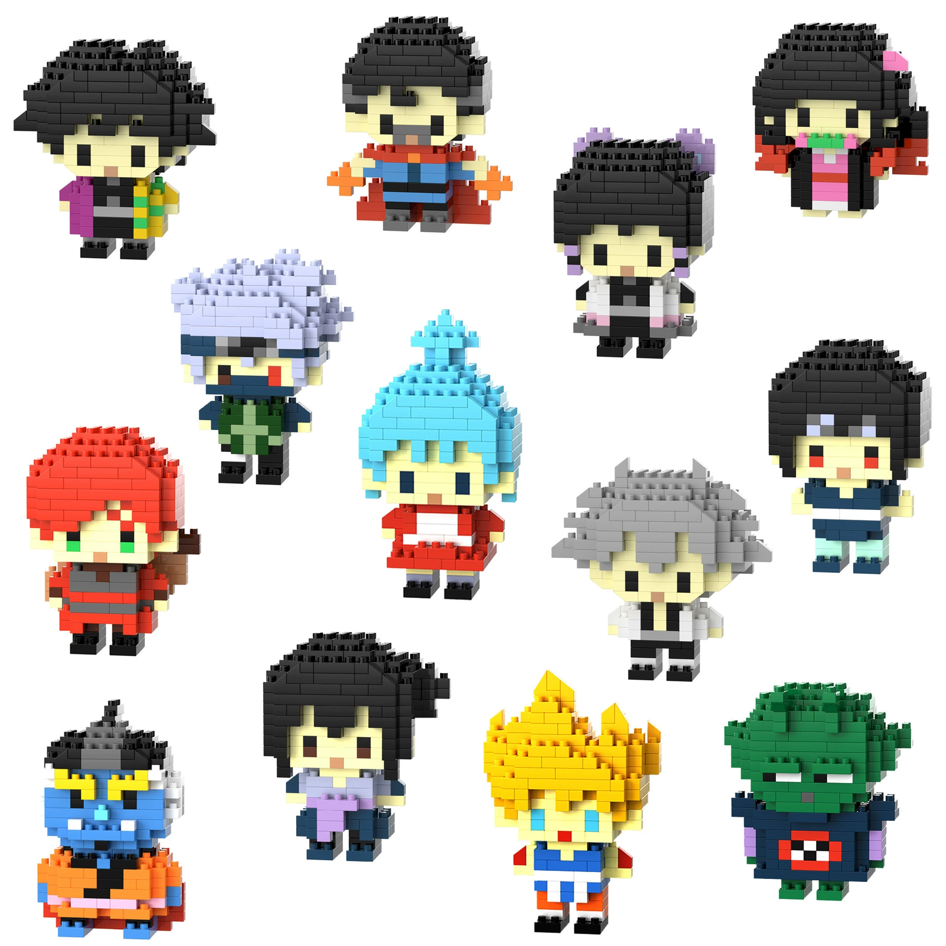 Трансграничный новый продукт, мини-строительные блоки, крошечные частицы, совместимые со собранными детскими игрушками Lego, слепая коробка, фигурки, производитель, оптовая продажа