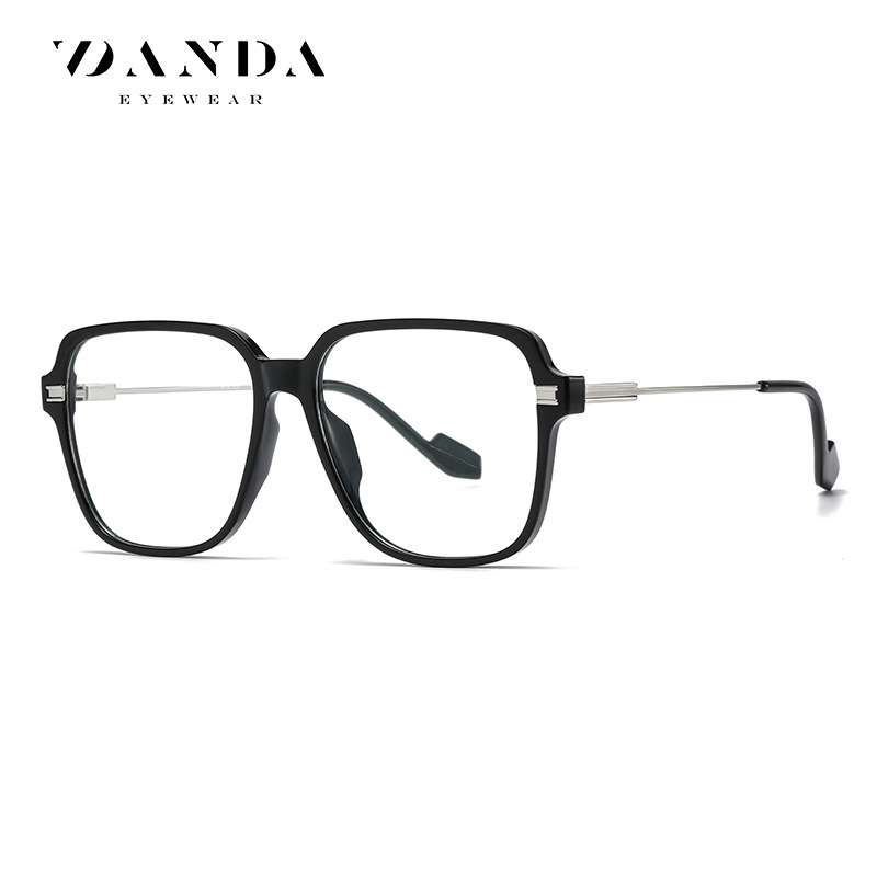 2022 nuevo anti-Luz Azul gafas de moda de las mujeres de gran marco liso gafas TJ831 ultra ligero TR gafas cuadradas hombres