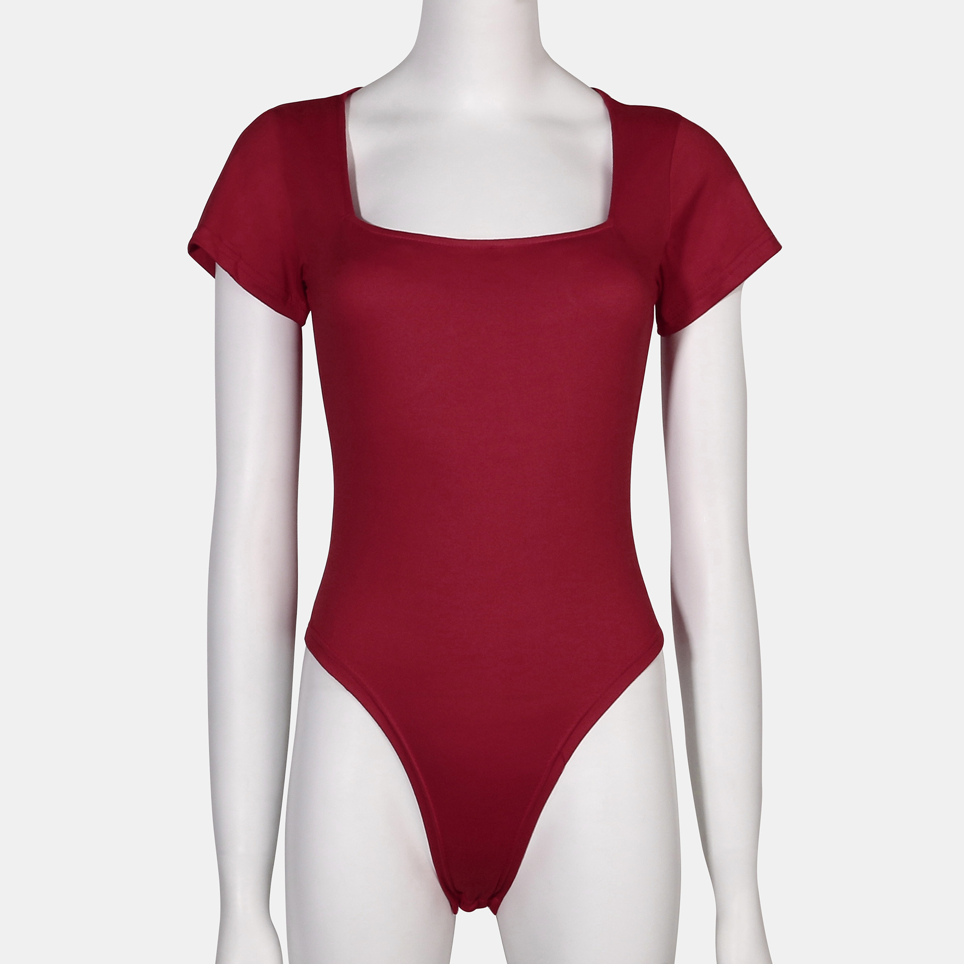 2024 verano Europa y Estados Unidos comercio exterior transfronterizo nueva ropa de mujer sexy delgado de manga corta mono fábrica de mujeres al por mayor