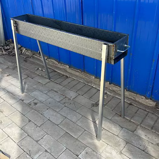 Thickened commercial barbecue stove, food stall stall stove, bicycle skewer stove, outdoor land transport barbecue grill, barbecue
