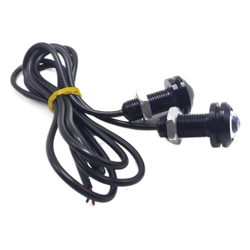 Автомобильный светодиодный фонарь 18 мм Eagle Eye Light 9 Вт ультратонкий извращенный Винт Счетчик Реверсивный фонарь Водонепроницаемый светодиодный автомобильный фонарь