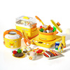 Children's family kitchenware, set, music lightweight spray, realistic toy