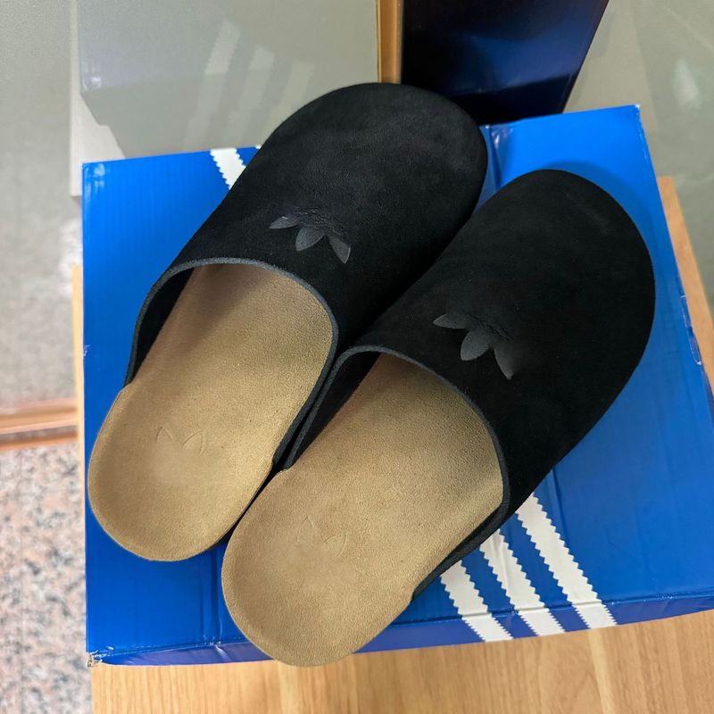 新品上架！AD穆勒潮流增高一脚蹬勃肯鞋包头拖鞋休闲简约风拖鞋厚|undefined