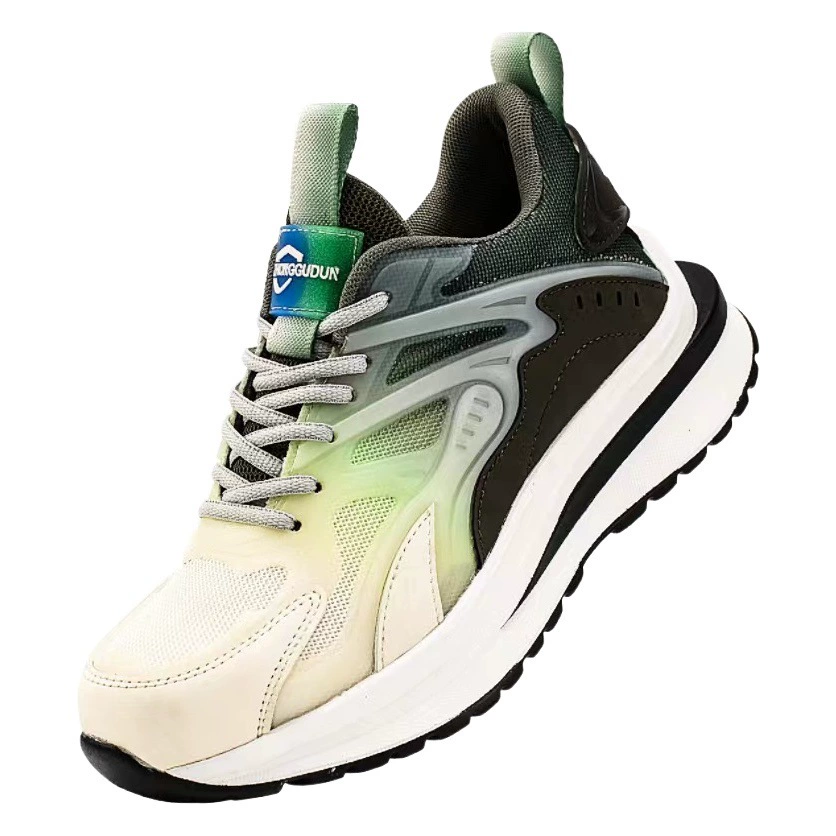 Нетяжелые защитные рабочие ботинки с защитным стальным носком, мягкой подошвой, нескользящей и износостойкой подошвой для осени и зимы, устойчивые к ударам и проколам, мужские защитные ботинки.