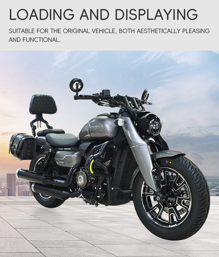 Suitable for Qianjiang Flash 400 crash bars, anti-fall bumpers, foldable backrest, rear rack, side bags, tail rack protection modification parts