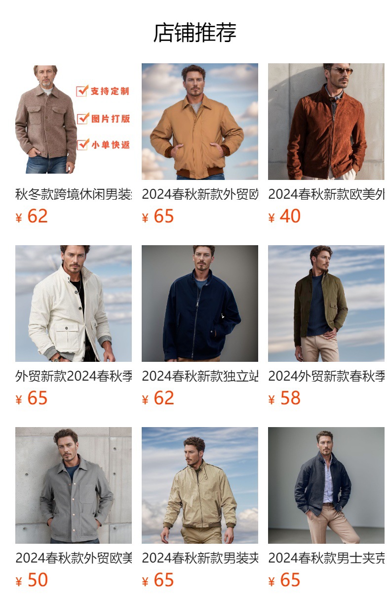 预览状态下无法点击,发布后,可点击跳转到对应的商品页面