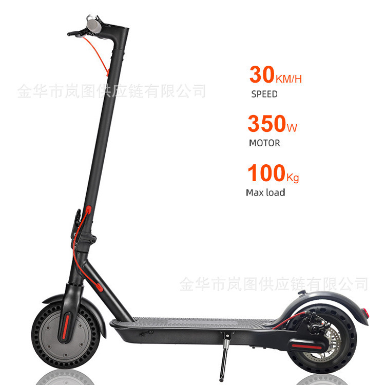 Scooter eléctrico de aleación de aluminio pequeño m365 scooter para adultos con larga duración plegable transfronteriza