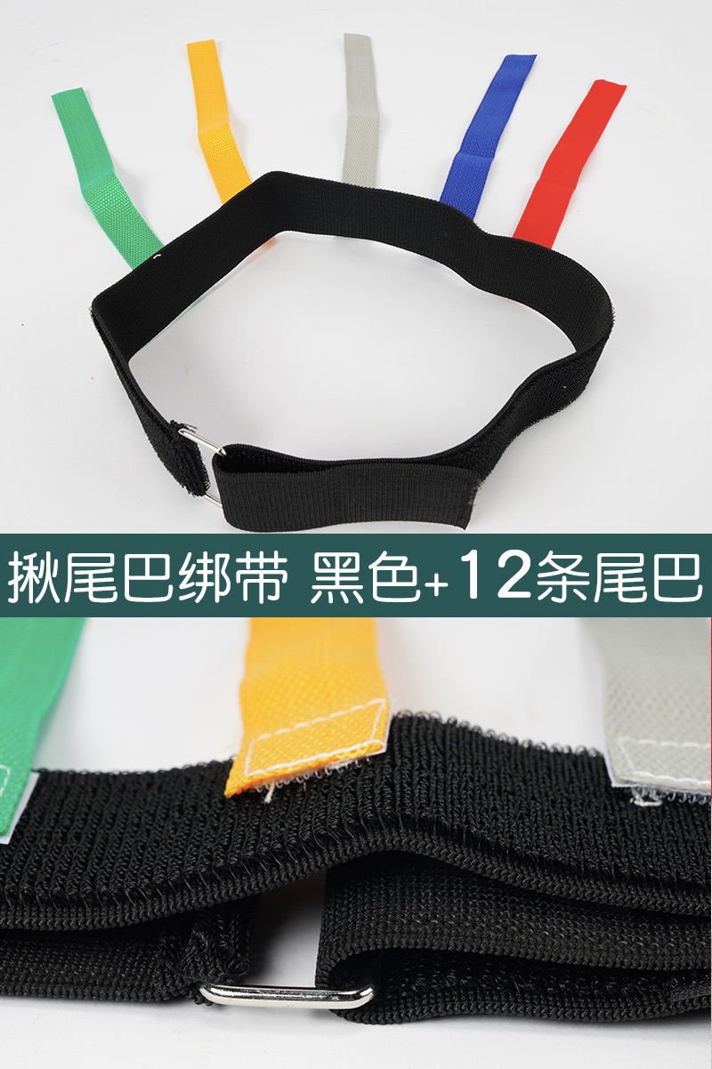 Kindergarten Tail Toys Los niños agarran el cinturón Accesorios de juego Equipo deportivo de entrenamiento de integración sensorial al aire libre para padres e hijos