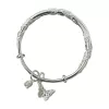 Flower like a brocade butterfly bracelet