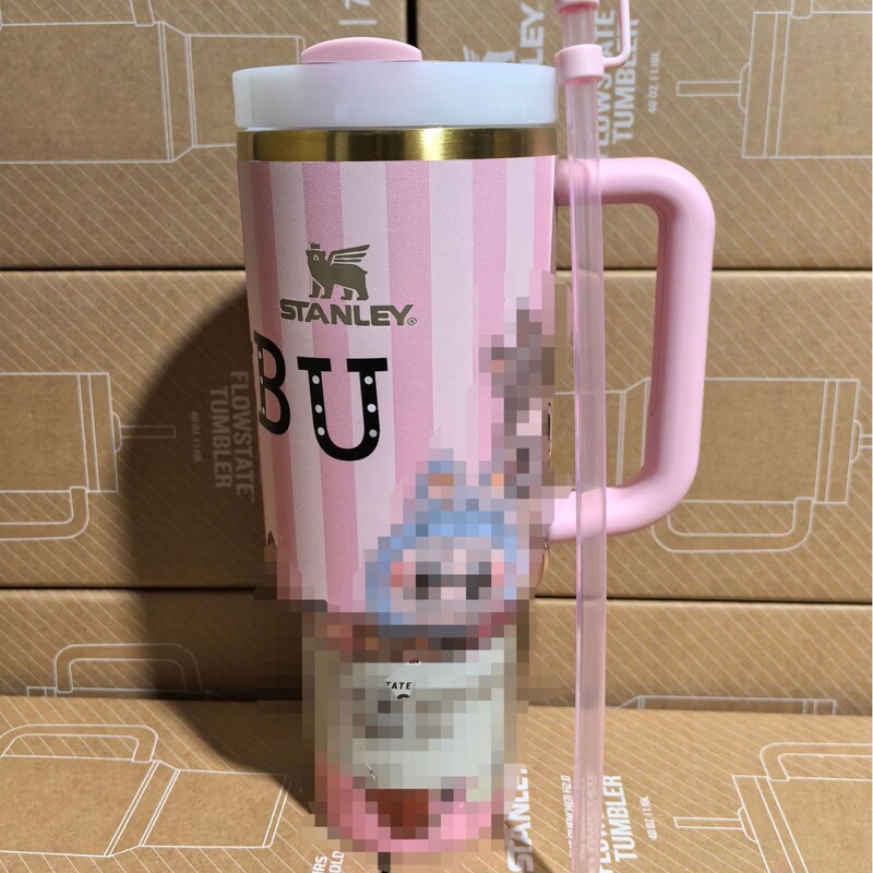 stanley史丹利新三代繁花系列40oz大容量汽车杯冰霸杯304不锈钢|undefined