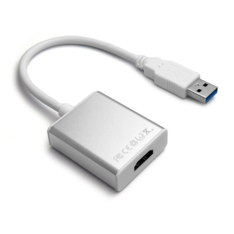 USB3.0 to HDTV High Definition Interface External Graphics Card Adapter Cable Multi-screen Extension Converter Computer Notebook TV