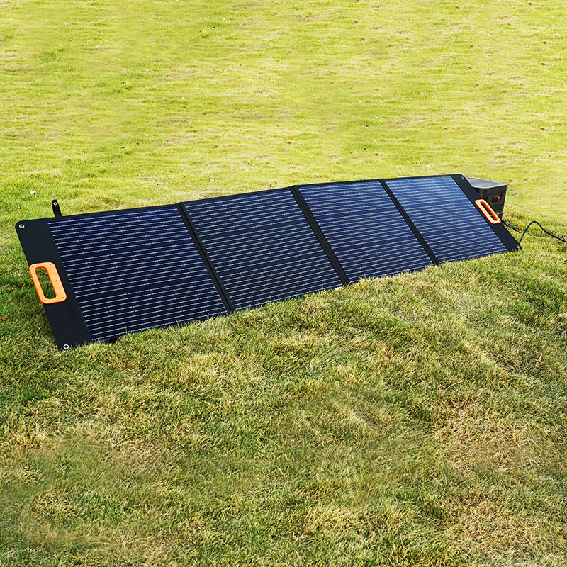 12V18V36V41V200W单晶硅太阳能光伏折叠包电源可充电太阳能板