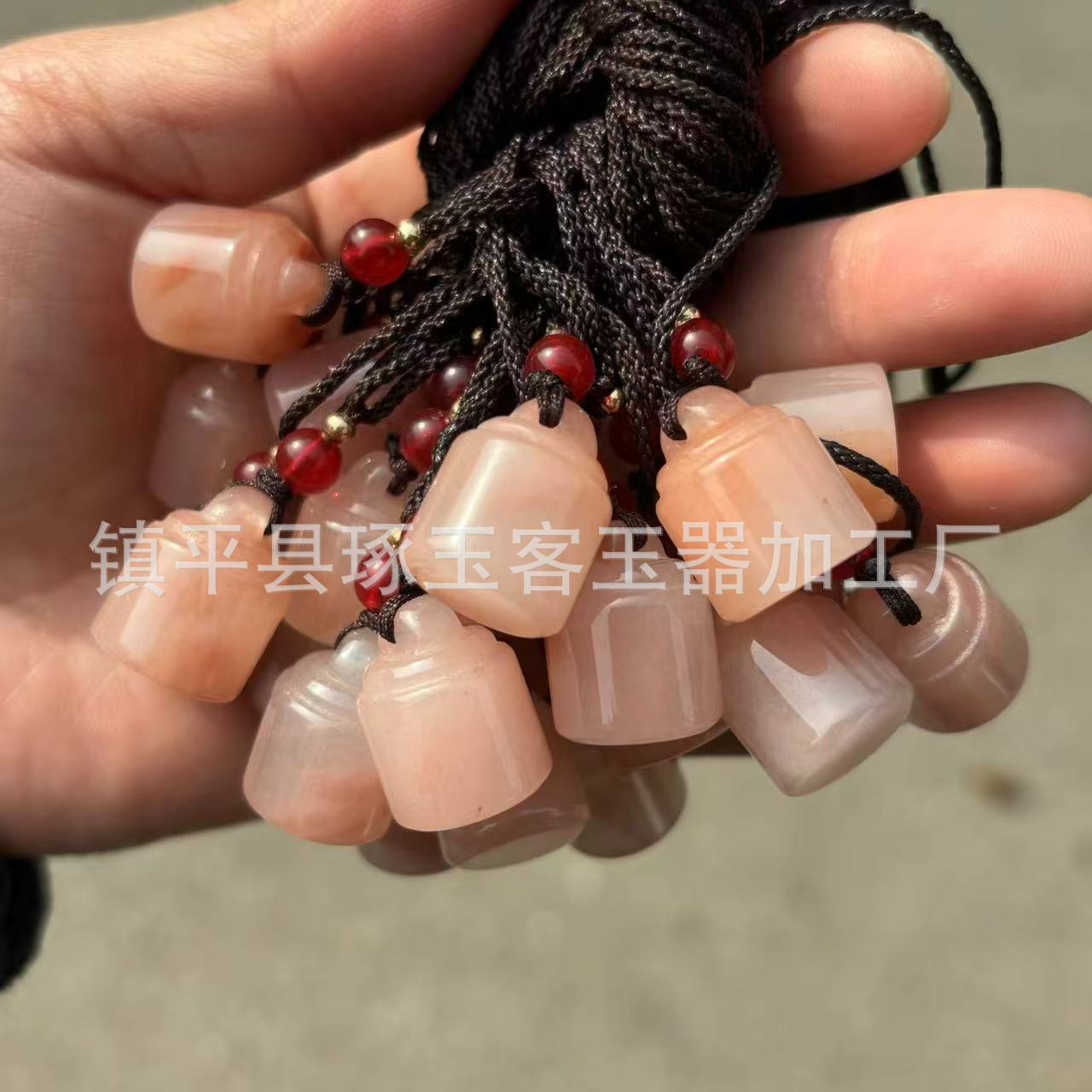 복숭아꽃 양조 원형 저울 무게는 로프와 함께 제공됩니다(로프는 무작위입니다).