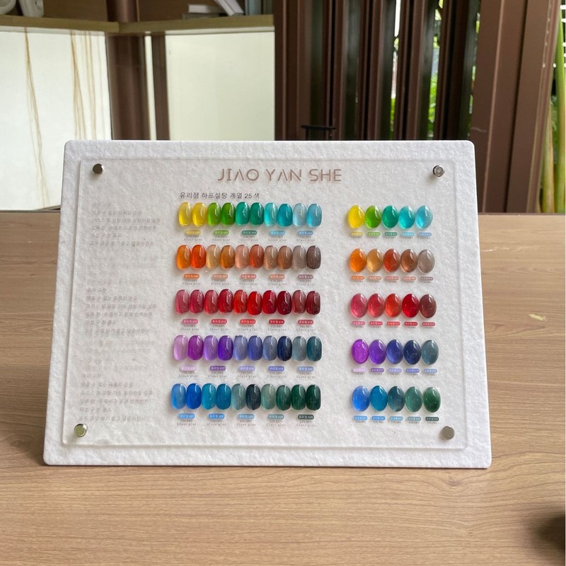 胶研社25色软糖果酱甲油2023年美博会新款美甲店用开店用厂家批发