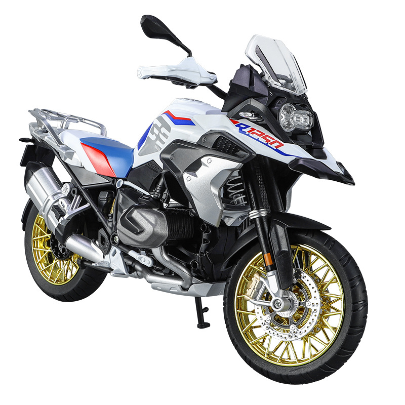 1 / 9 BMW modelo de motocicleta de aleación de pájaro acuático simulación de moda juegan adornos para niños regalos adornos de interiores