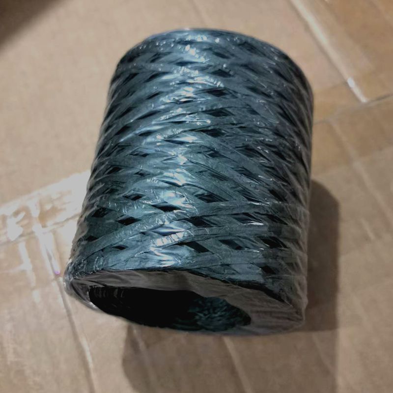 200 m kindergarten cuerda tejida a mano color Lafite cuerda de papel para hornear cinta de embalaje DIY tejida a mano