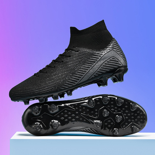Vintage New Men's Soccer Shoes High Top Cleats TEMU Bestselling Soccer Shoes Price Negotiable