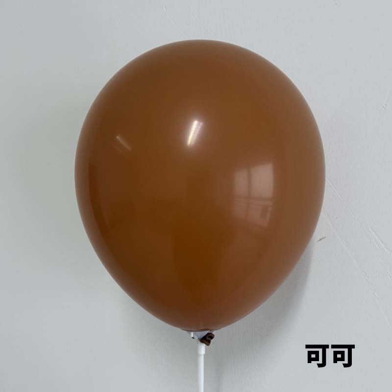 2.2g Globo grueso de 10 pulgadas Decoración de fiesta de cumpleaños Globo mate Decoración de boda Globo de látex retro