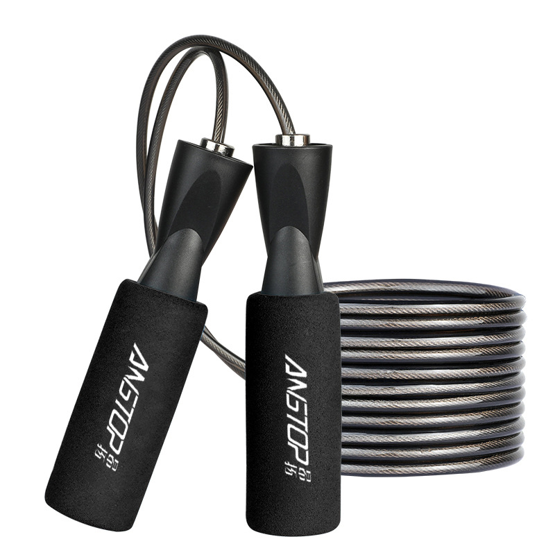 Cuerda de alambre de acero que salta al por mayor profesional ajustable kindergarten examen de ingreso a la escuela primaria niños que llevan la cuerda que salta la caja de regalo dedicada