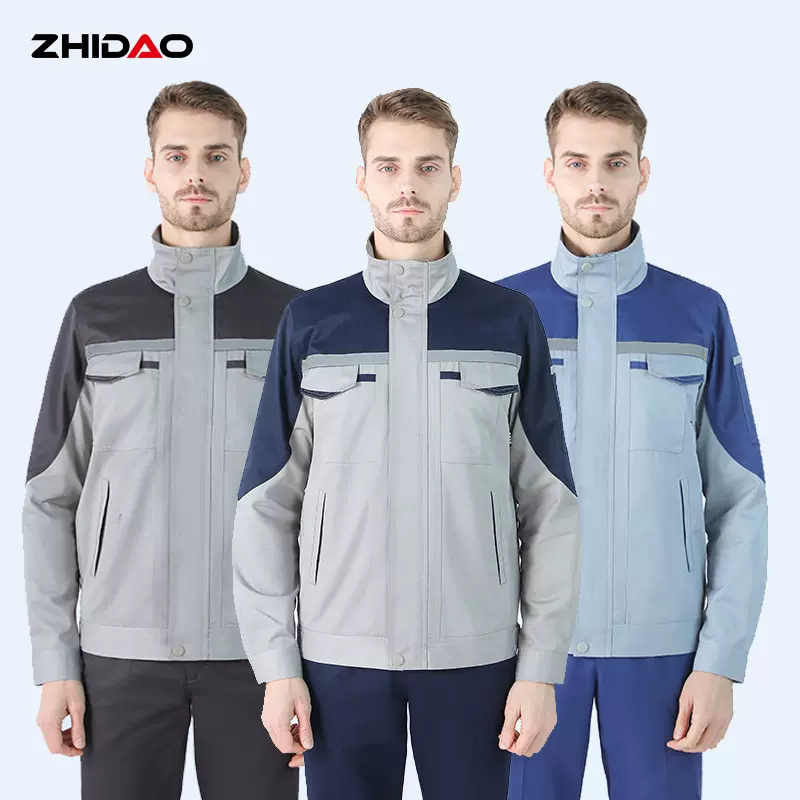 工作服秋冬耐脏工装定制劳保服厂家建筑工地工服套装结实耐磨包邮