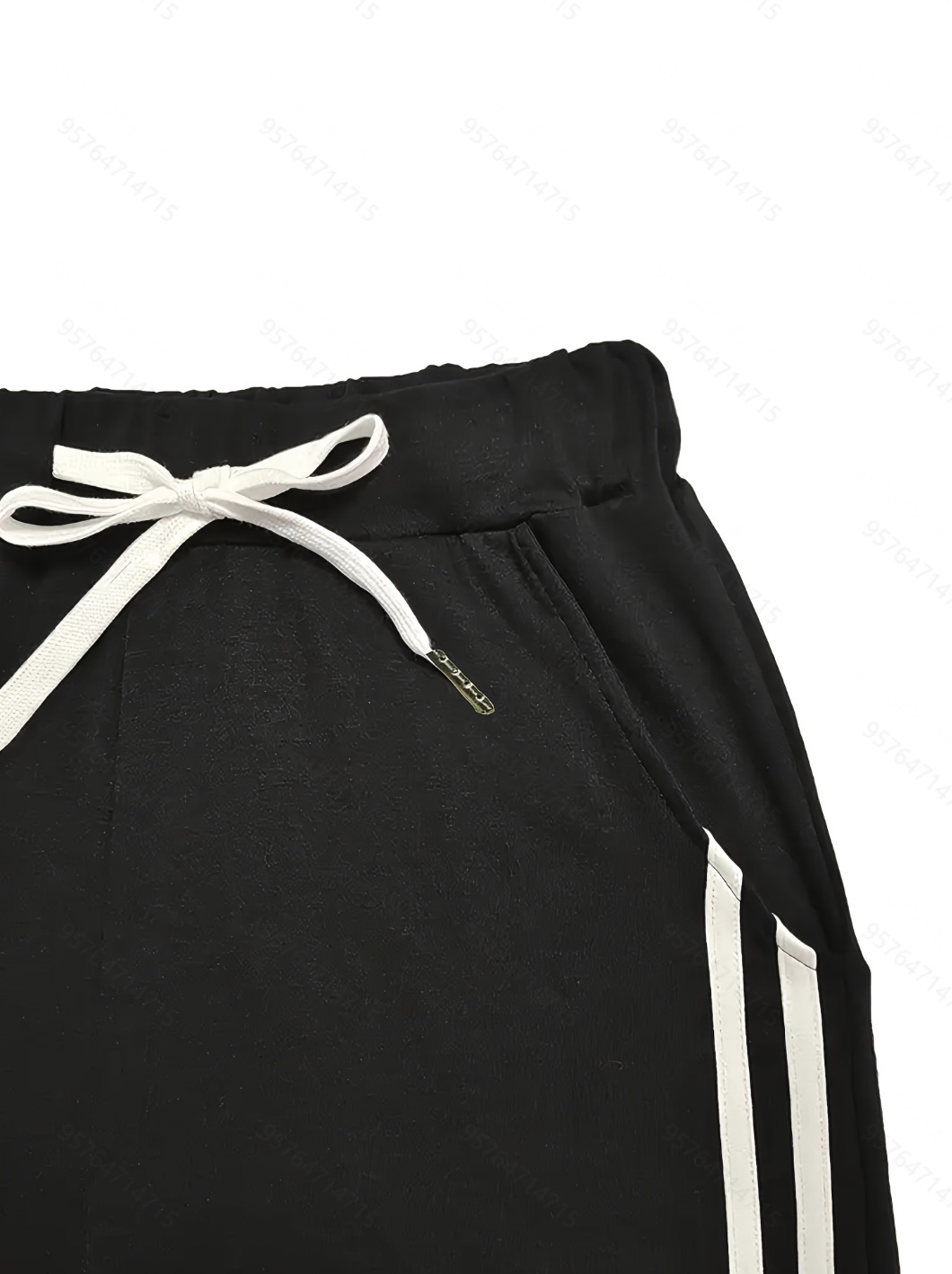 Summer Women's Casual Sportswear Set Short Sleeved Patchwork Shorts Two Piece Outfit Color Blocking Available_ecoleips.com