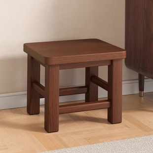 Solid Wood Stool, Small Bench, Square Stool, Low Stool, Household Small Stool, Small Wooden Stool, Shoe Changing Stool, Fishing Stool, Wooden Chair, Children's Chair