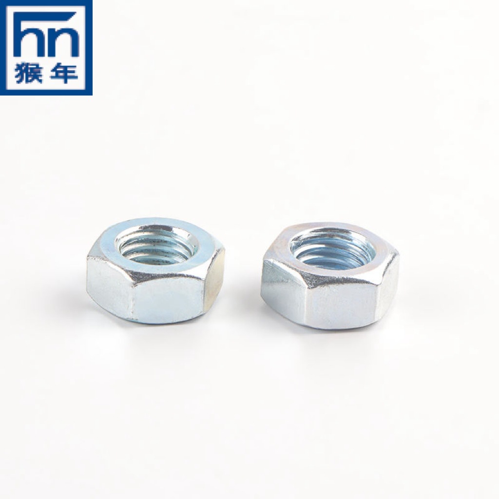 M52 DIN934定制六角螺母德标镀锌外六角厂家直销