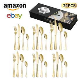 刀叉勺套装;西餐刀叉勺;勺、调羹