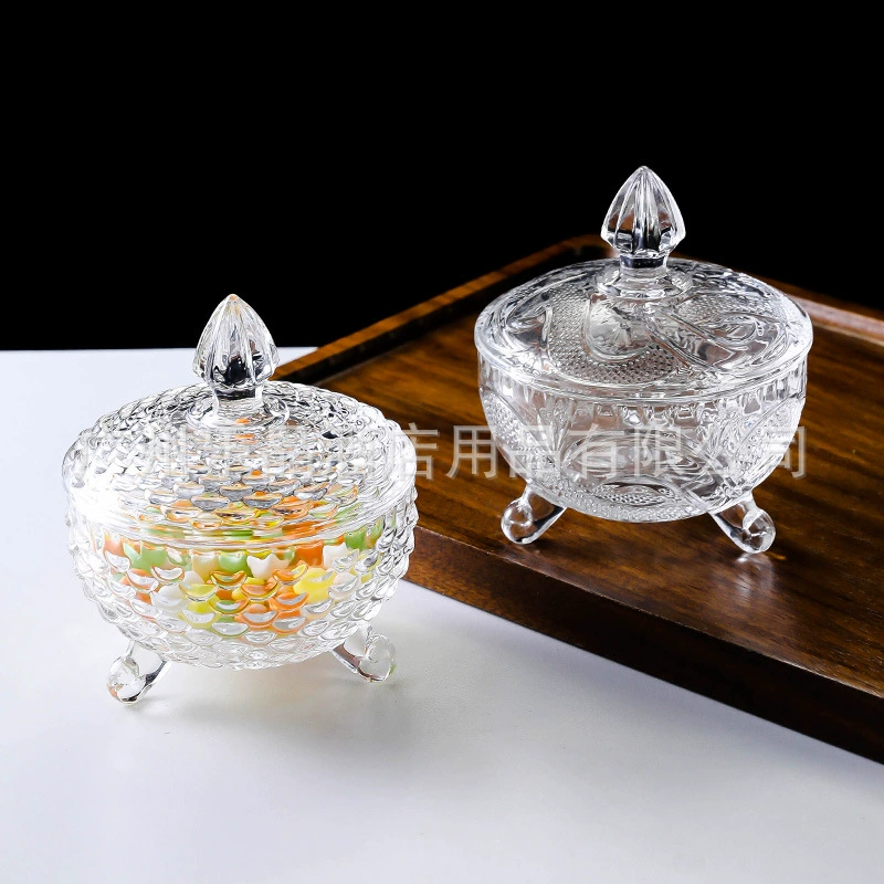 Glass creative storage system, storage box, European style