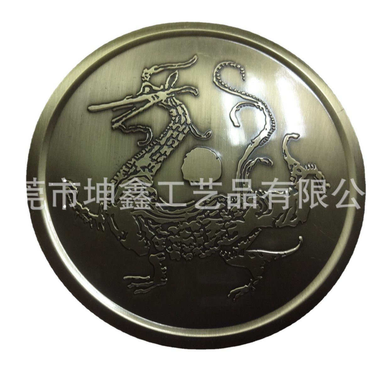 金属五金凹下上色标牌铭牌 十字架滴油滴胶手袋标牌合金 复古牌子