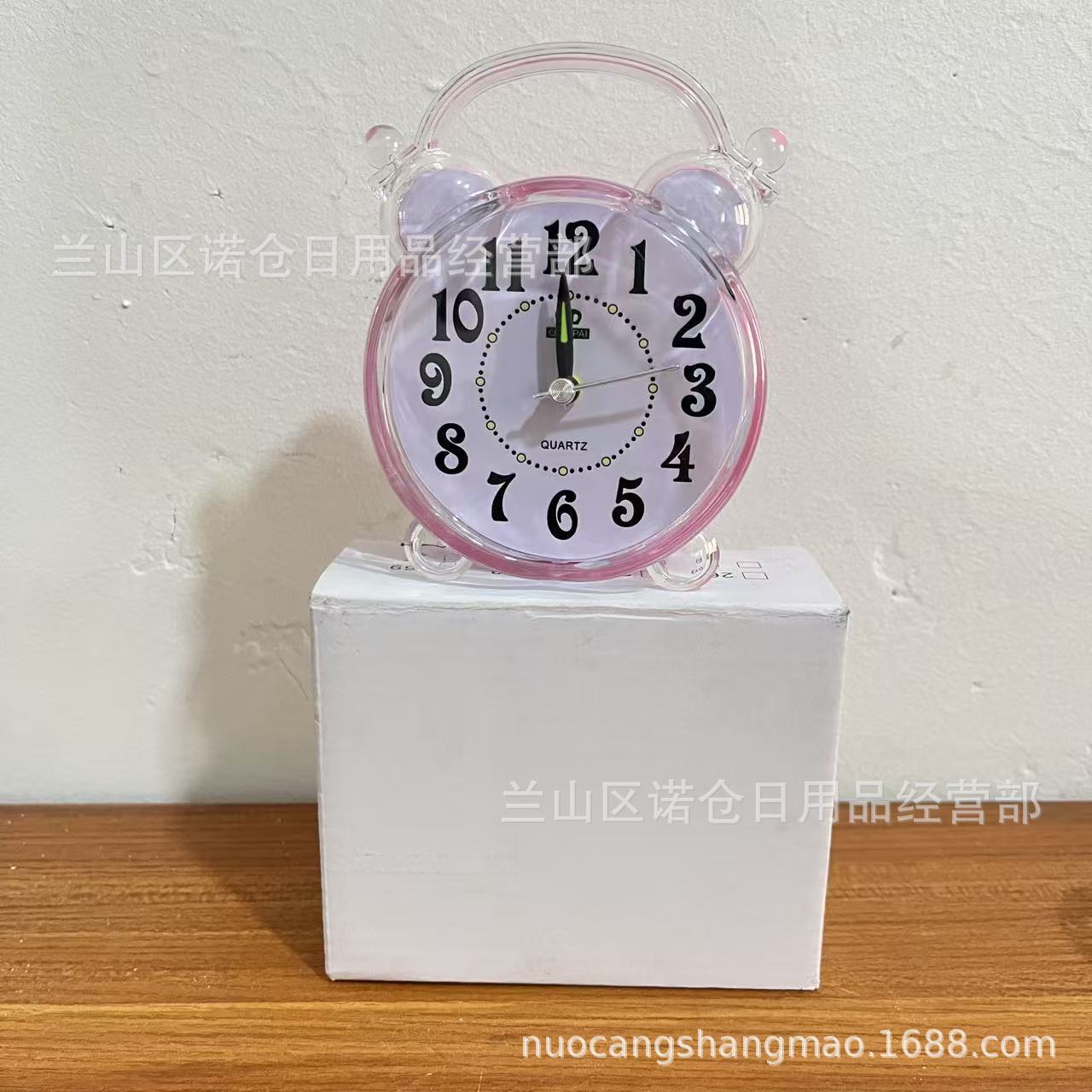 Alarm Clock Bedside Student Creative Stylish Simple Bedroom Cartoon Kidsren's Digital Small Alarm Clock Alarm Watch