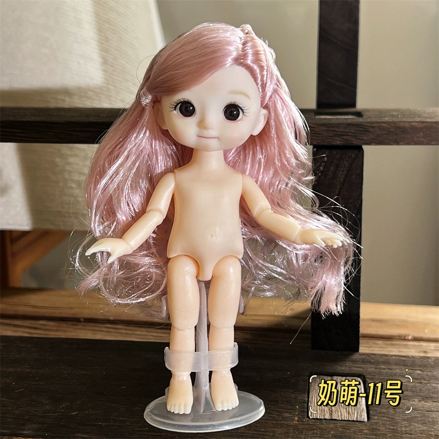 Милая кукла для переодевания, игрушка, 17 см, 3D