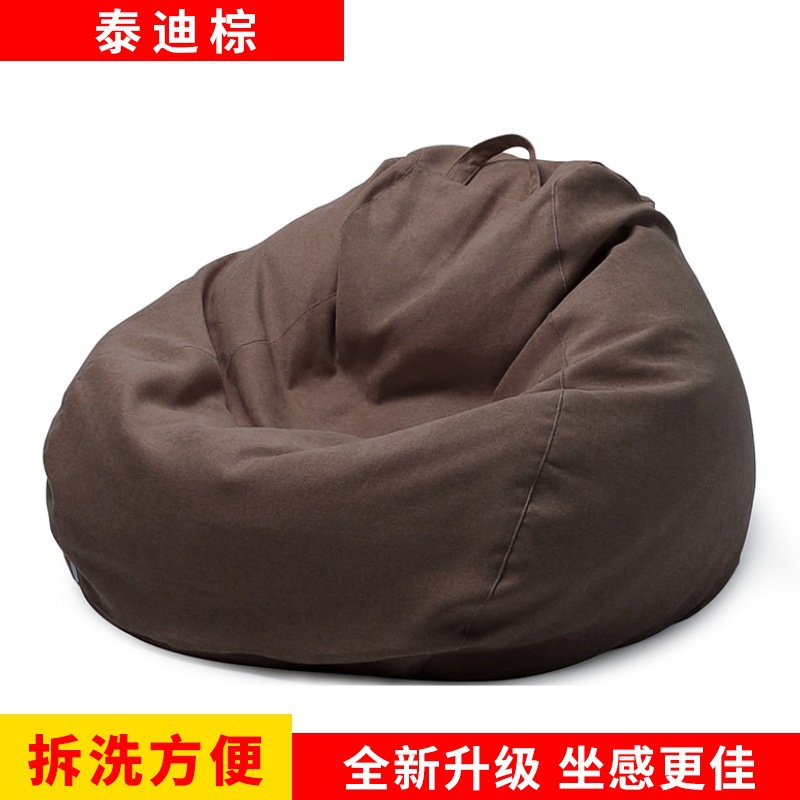 Venta directa de fábrica tela perezoso sofá bolsa de frijol cama silla simple sala de estar dormitorio tatami baño al por mayor tatami