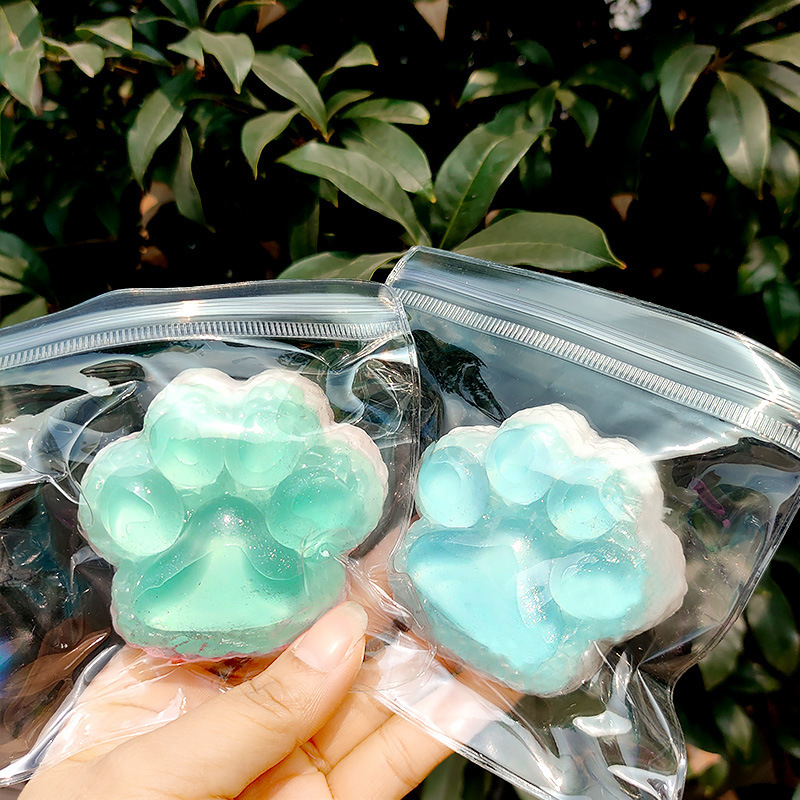 바다소금 주먹밥 고양이발 7*7 [색상 랜덤]