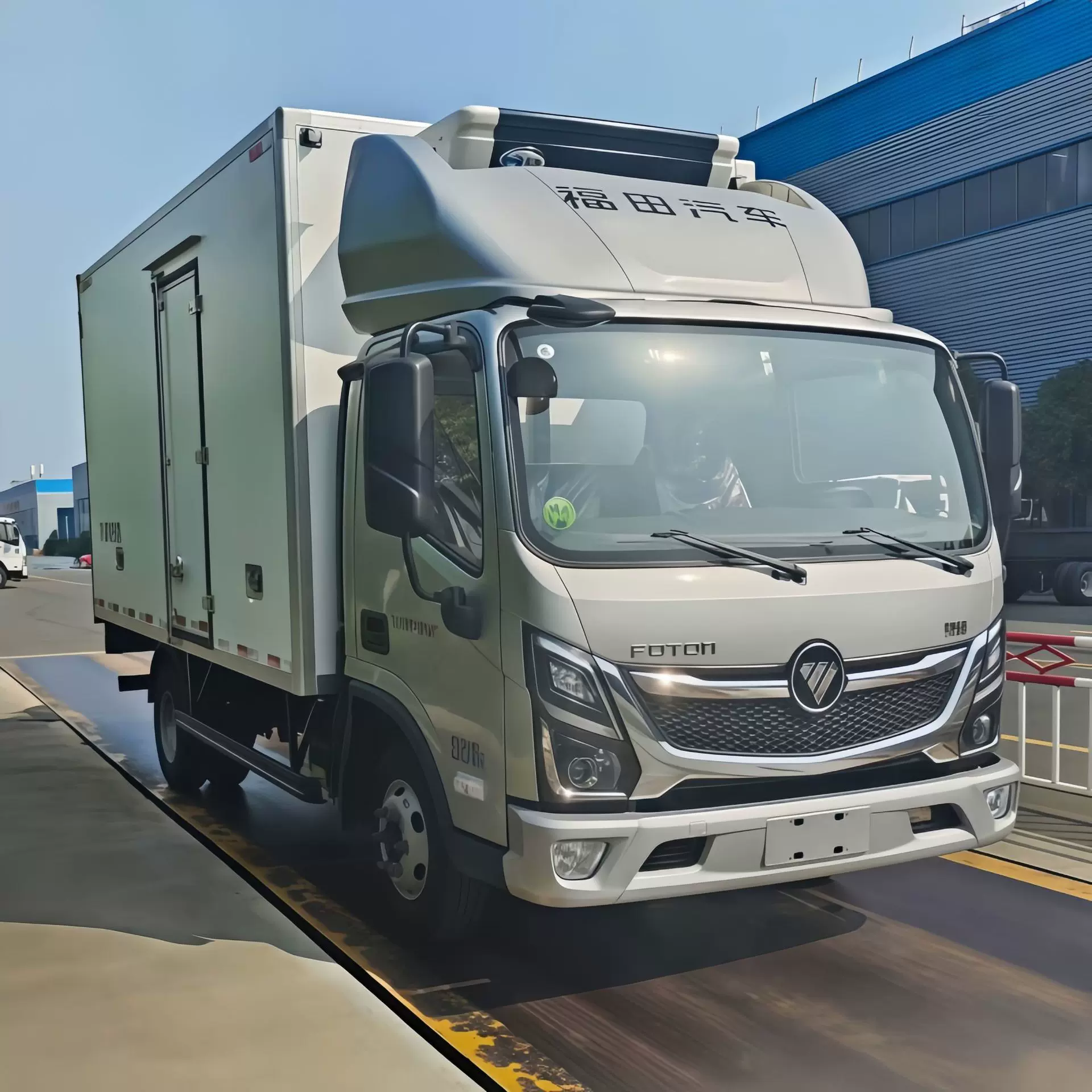 福田4米2冷藏车 蓝牌冻货食品果蔬保鲜运输车 冷链冻货冷藏车报价