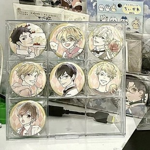 100-Yuan Store Four-Grid Storage Box Display Box Anime Badge Card Storage Rack Essential for Those Who Eat Grain